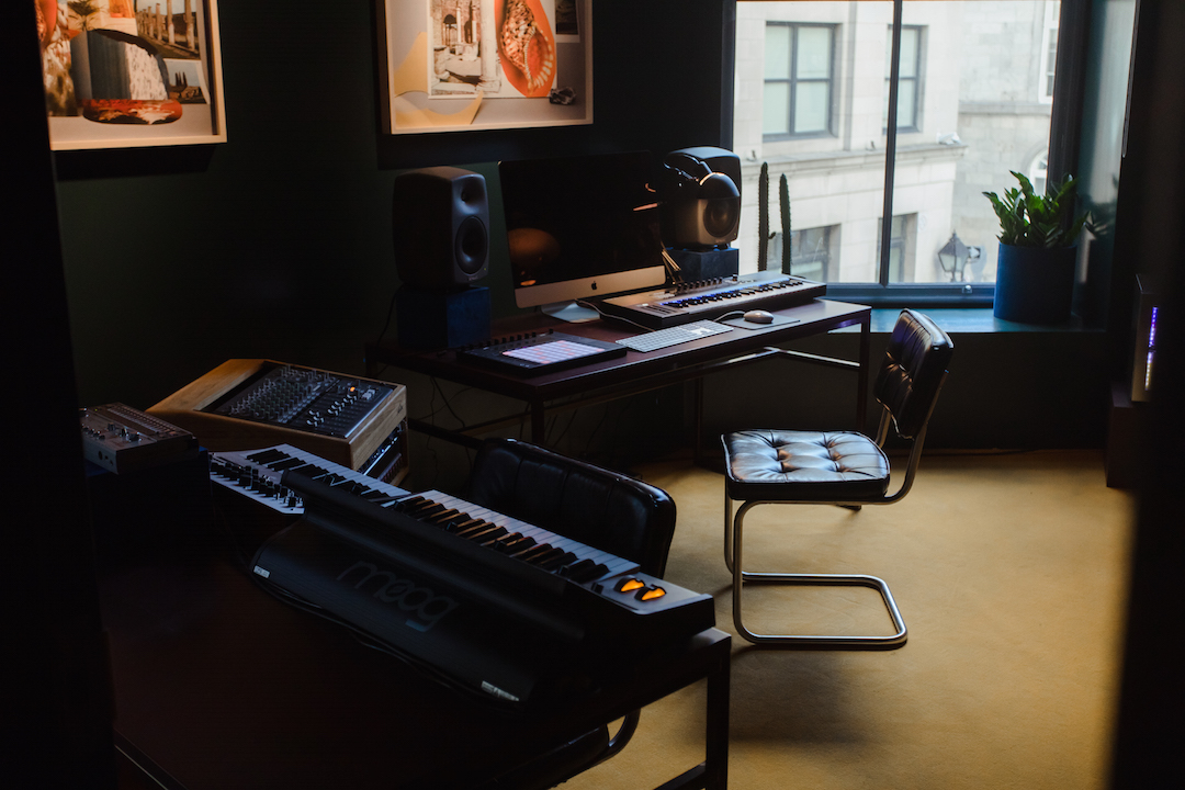 Beedroom Studio at the Red Bull Music Academy in Montreal, September 24 to October 28, 2016