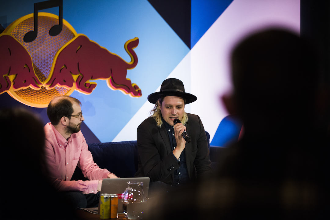 Win Butler lectures at the Red Bull Music Academy in Montreal, September 24 to October 28, 2016